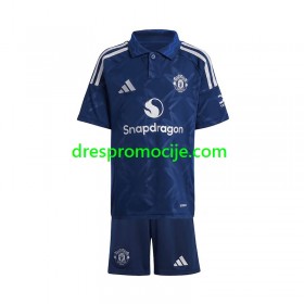 Manchester United Dres Dječji Gostujući 2024/2025 Kratkih Rukava